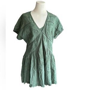 FREE PEOPLE NWT Daylight Mini Dress in Seaspray Size XS